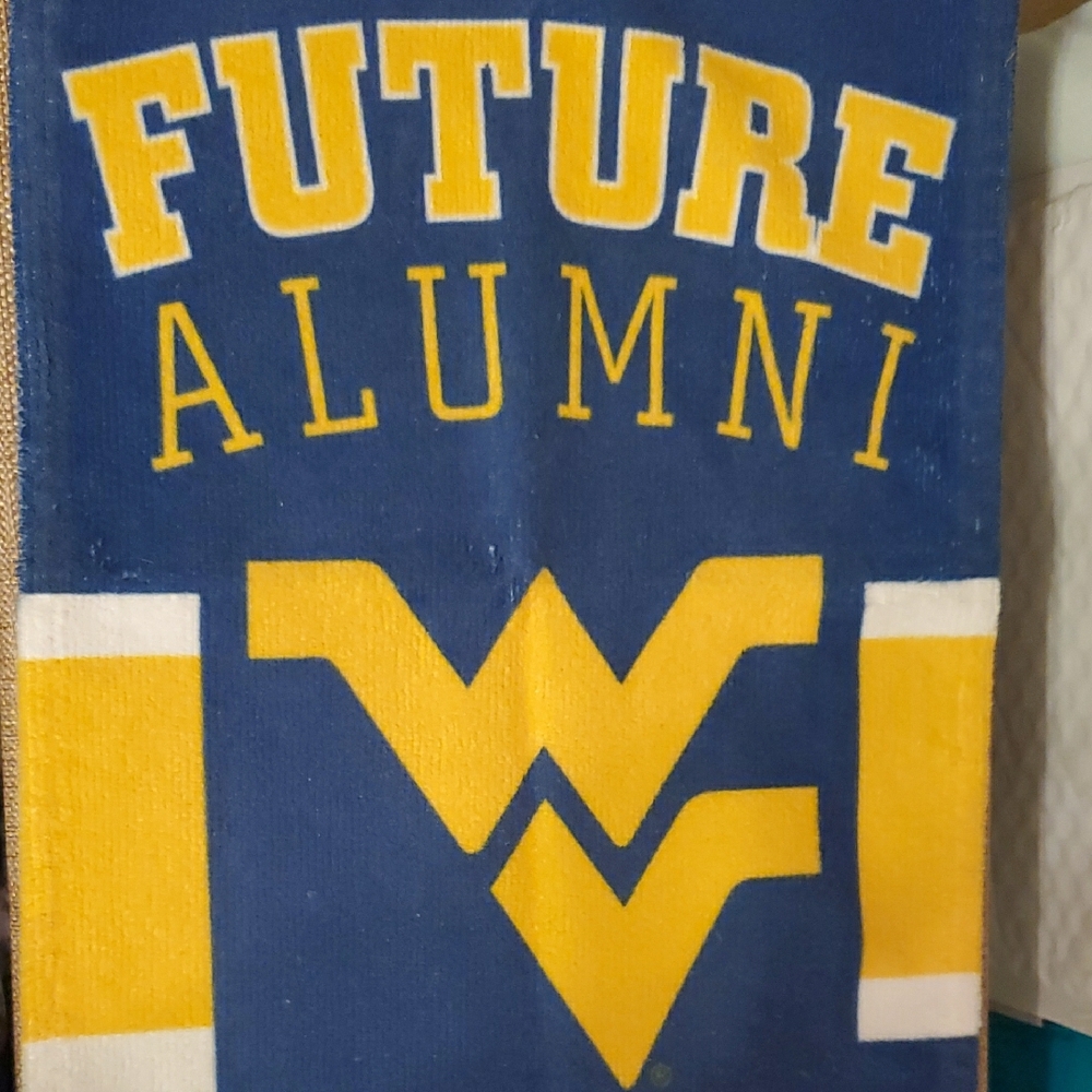 Blue and Yellow WVU Future Alumni Banner